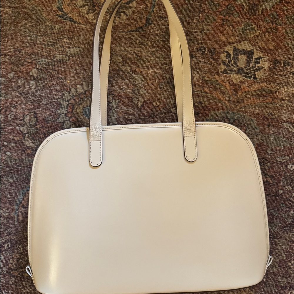 Jack Georges Leather Briefcase Euc - image 4